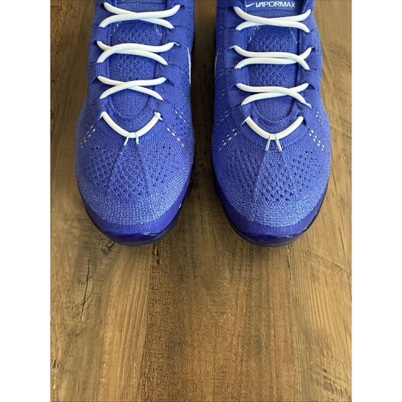 Nike Size 12.5 Air Vapormax 2023 Flyknit Light Ultramarine Platinum DV1678-500 - Picture 4 of 9